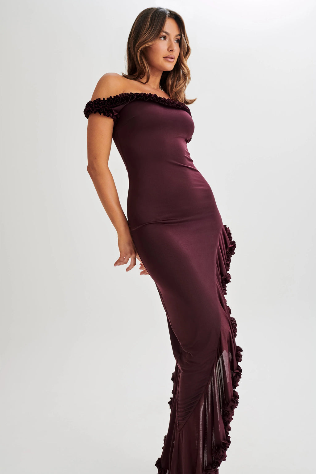 Arielle Off Shoulder Ruffle
