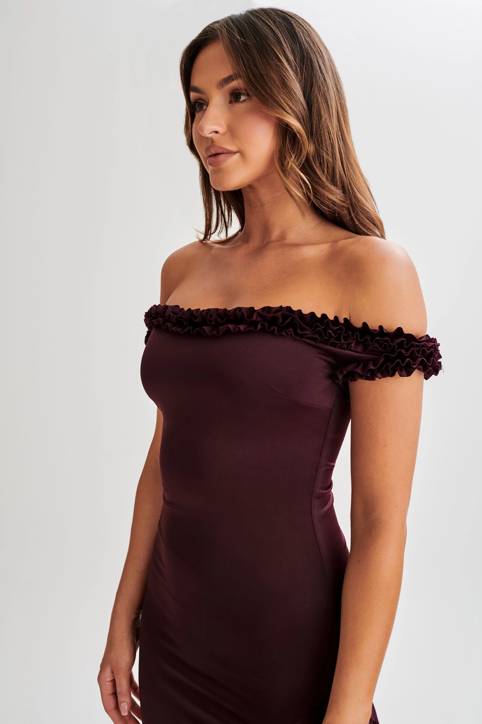 Arielle Off Shoulder Ruffle