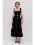 Elora Denim Midi