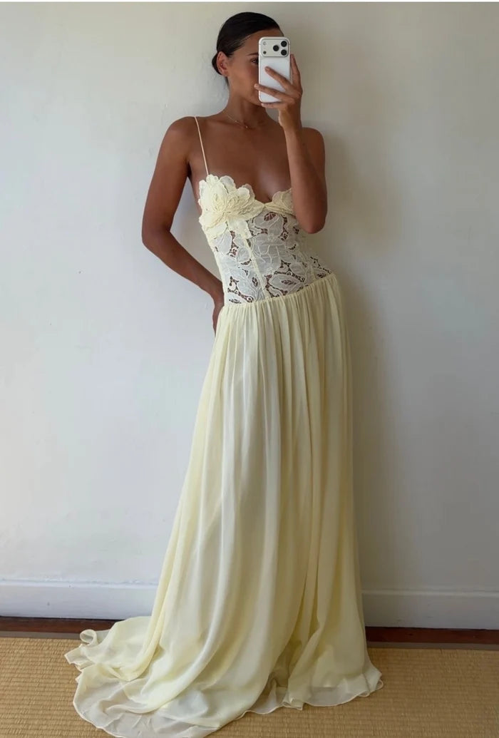 Stephanie Maxi Dress Butter