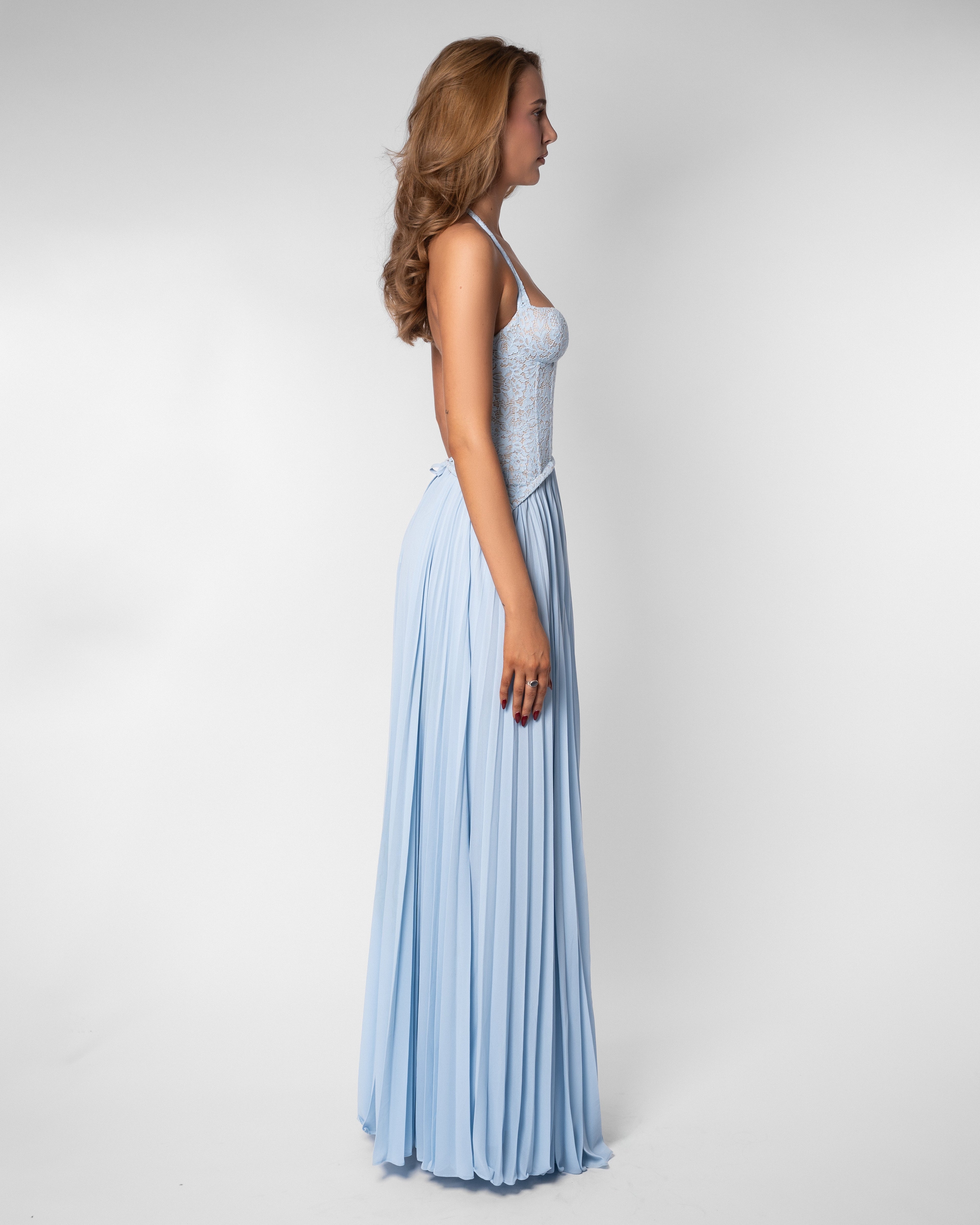 Gaia Dress - Blue