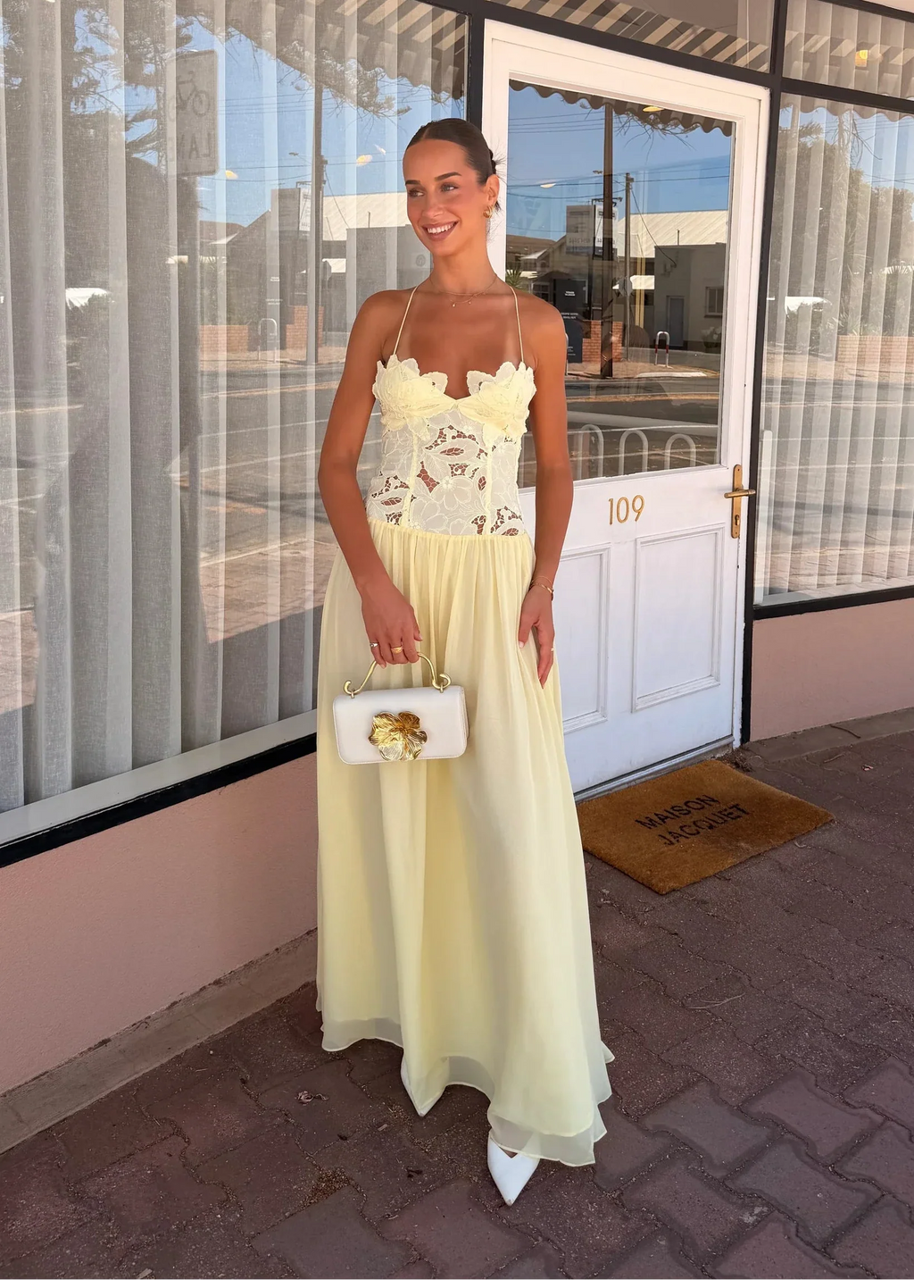 Stephanie Maxi Dress Butter