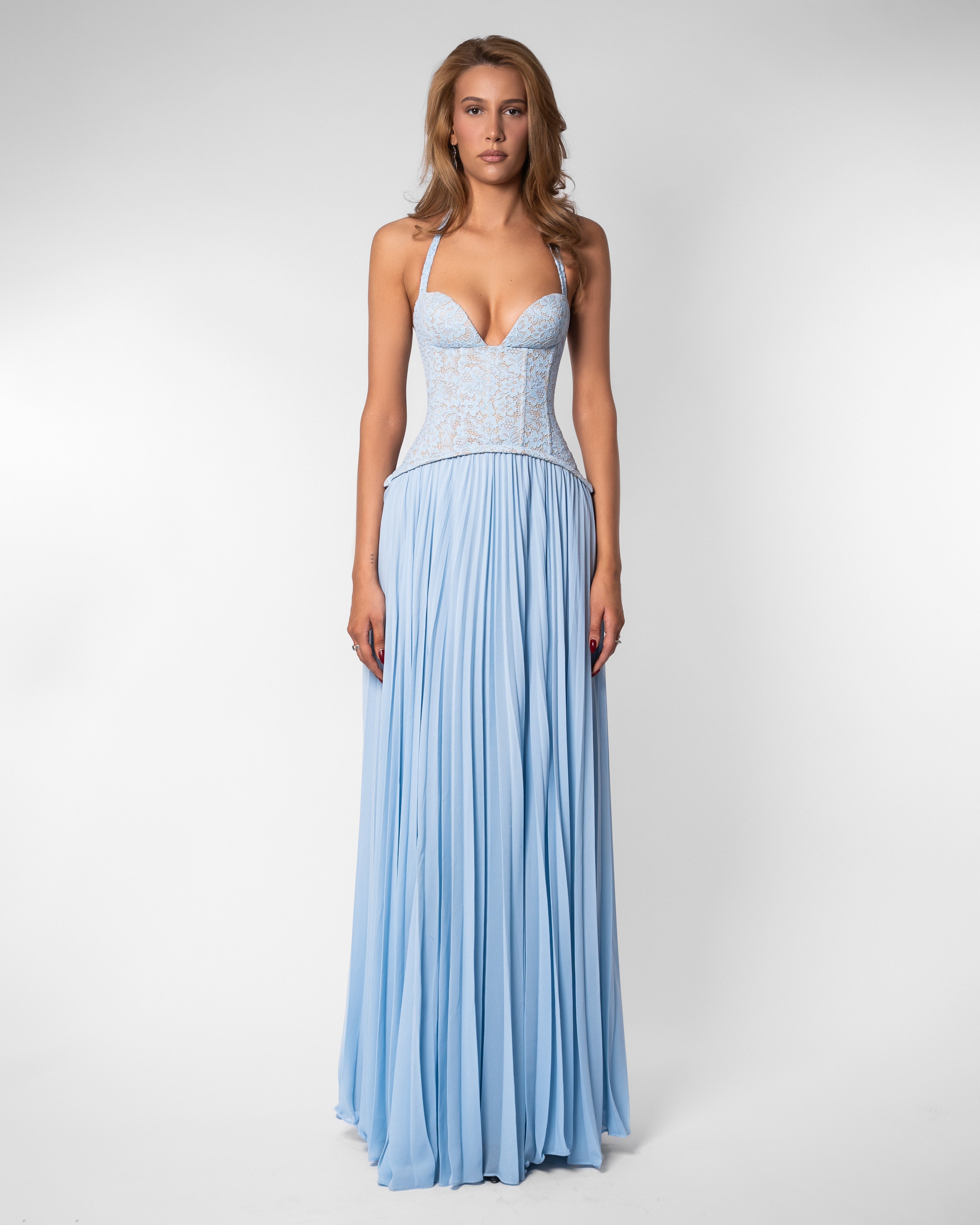 Gaia Dress - Blue