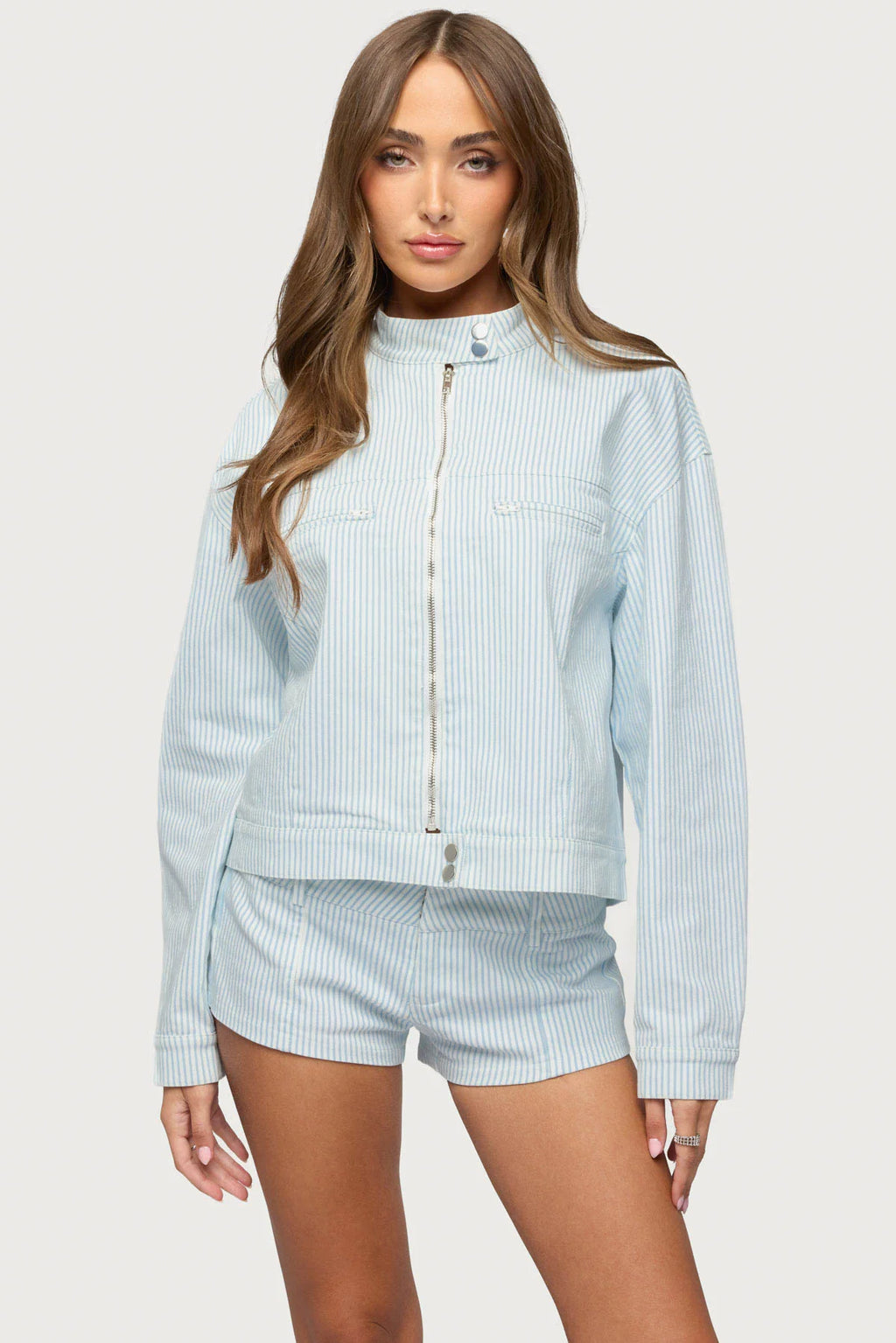 Myah Pinstripe Set