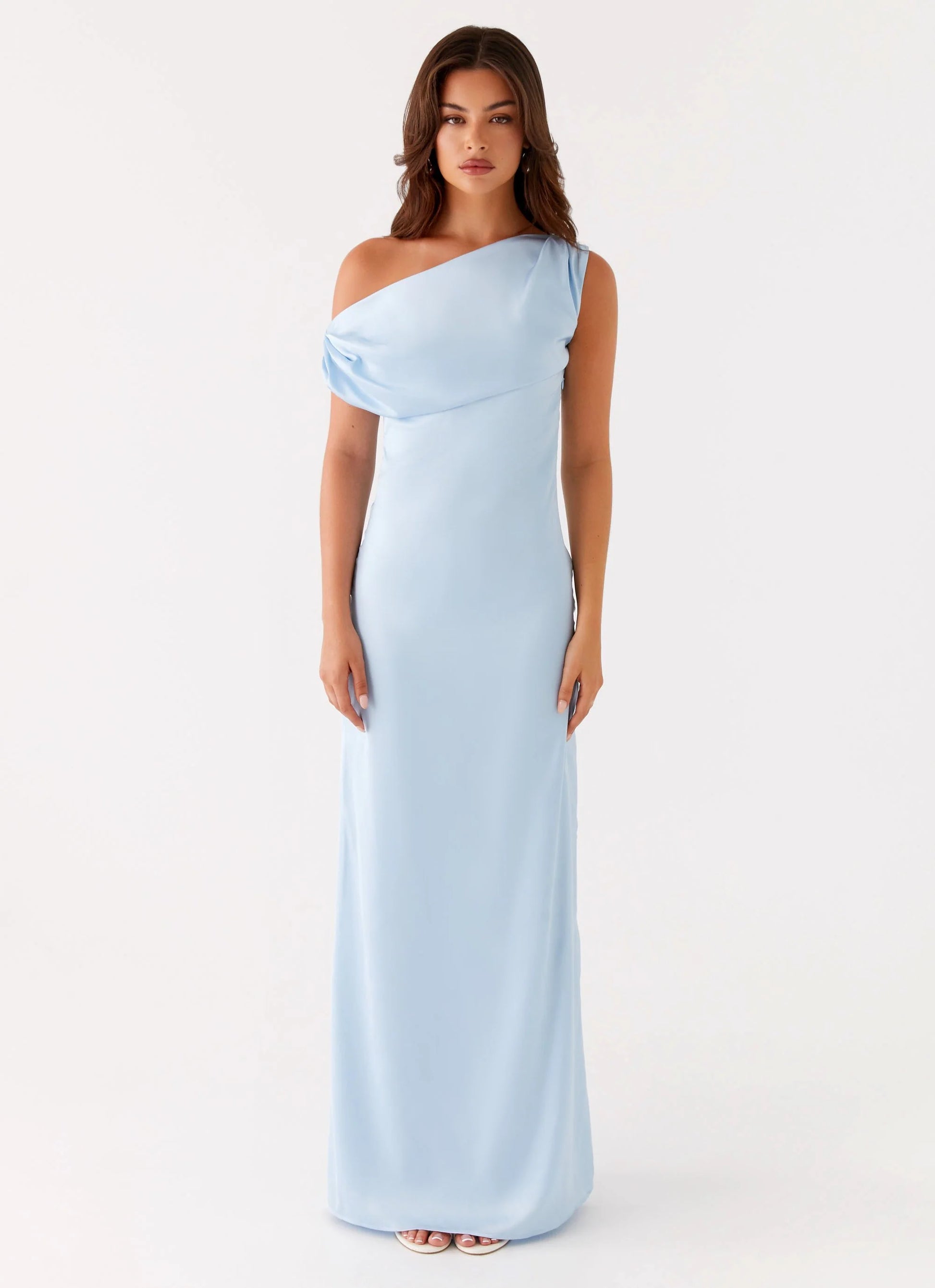 Heart Of Glass Satin Maxi