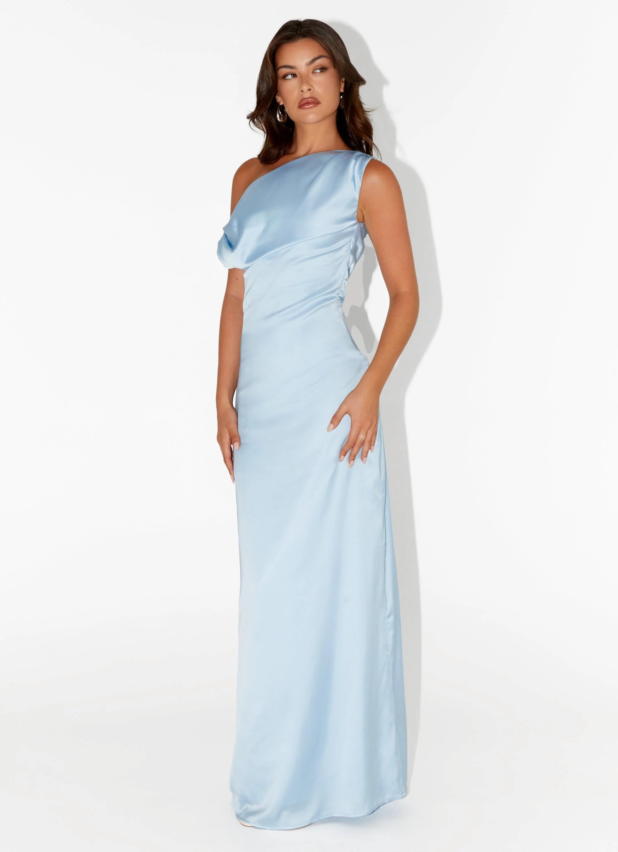 Heart Of Glass Satin Maxi