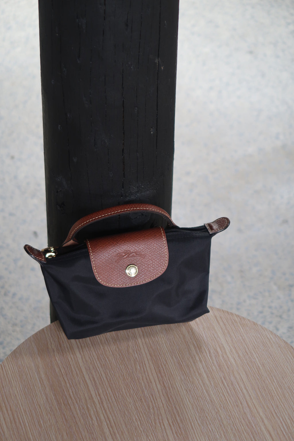 Longchamp - Le Pliage Original Pouch With Handle