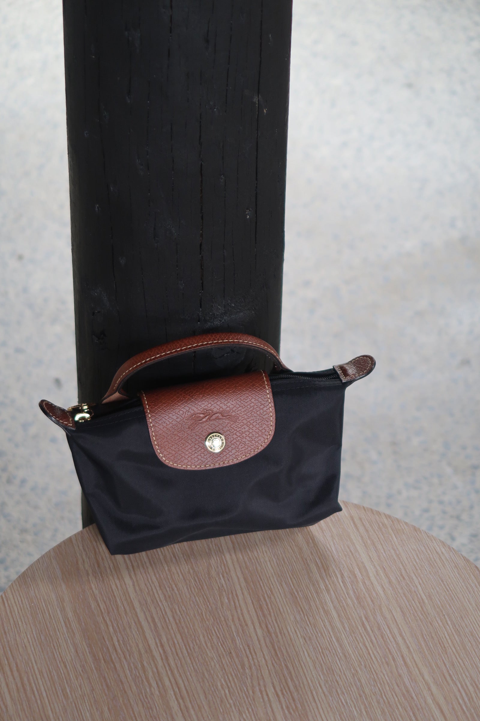 Longchamp - Le Pliage Original Pouch With Handle