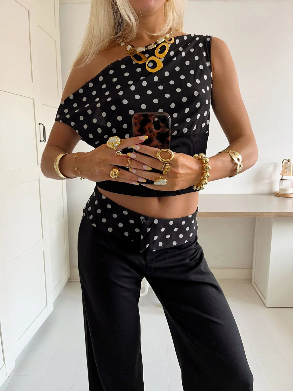 Kimmie Polka Dot Set