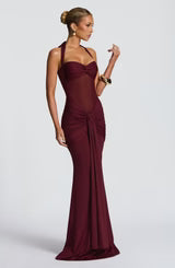 vixen maxi dress Vixen Seamed Flare Maxi Dress